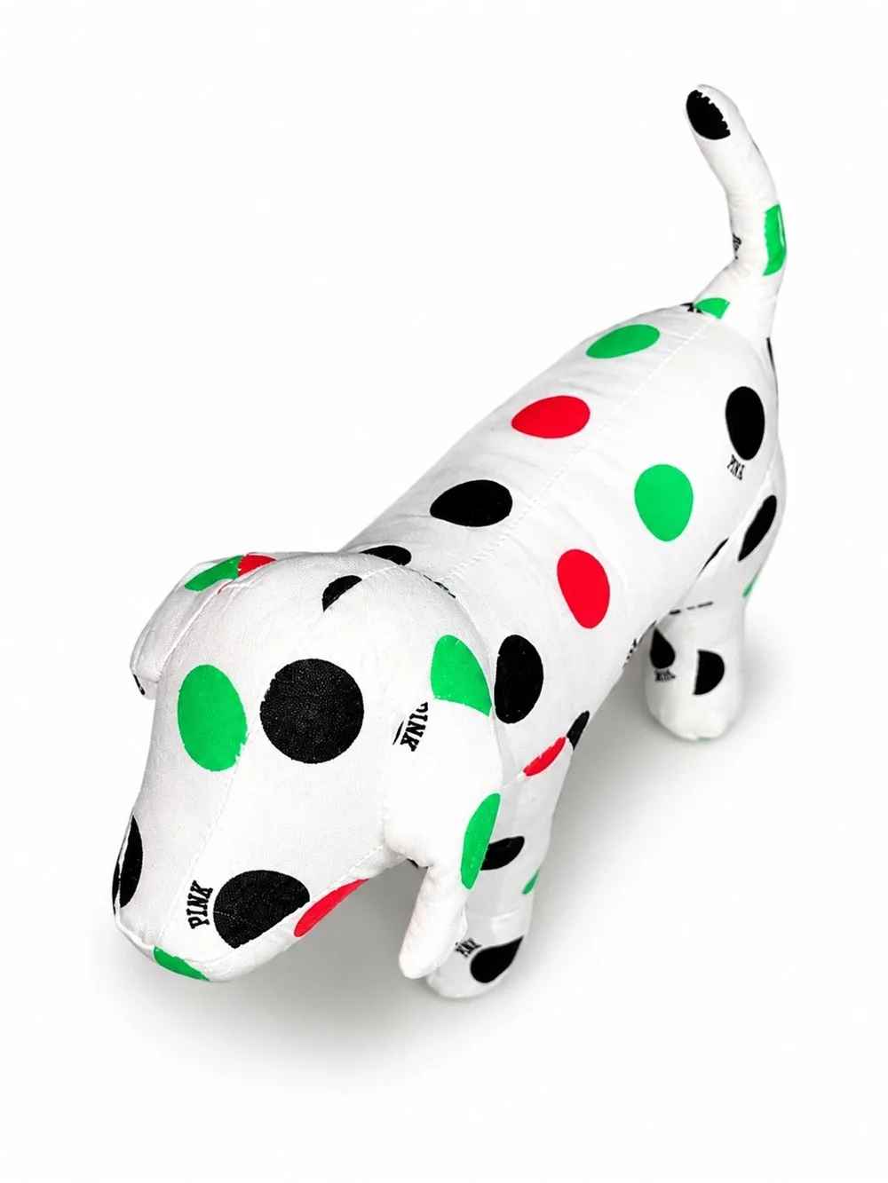 Victoria’s Secret PINK Dubai Mini Dog Plush Polka Dot Limited Edition Rare - Picture 4 of 6